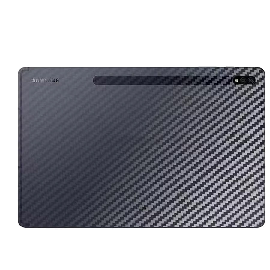 Samsung Schutzfolie Transparent Carbon Faser für Galaxy Tab S11 A11 Plus Ultra S10Lite Rückseite und Display - Bild 4