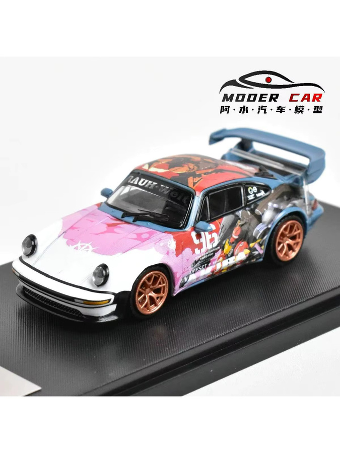 TSM MODEL 930 Singer Turbo Study, Modellauto, 1:64, Druckguss-Modellauto - Bild 2