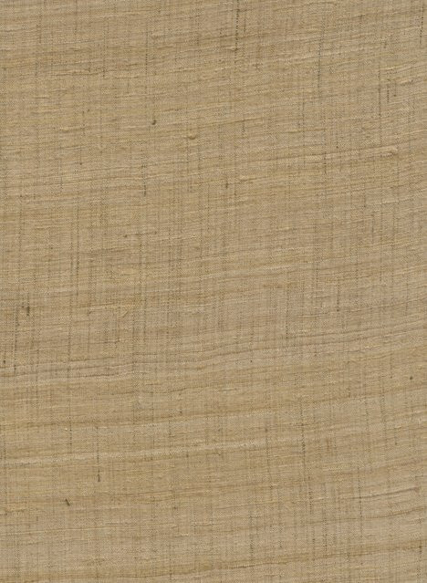 Arte Wallpaper Ghicha Silk in Saffron mit abstraktem Design aus Textil und Non-Woven in Gelb und Beige - Bild 1