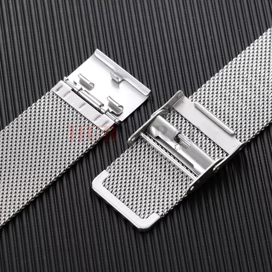 Uhrenarmband Milanaise, Edelstahl, Unisex - Bild 3
