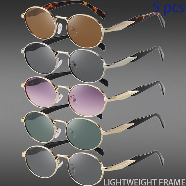 ZUIDID Sonnenbrille, oval, Unisex, Vollrand, Metall, multicolour - Bild 1
