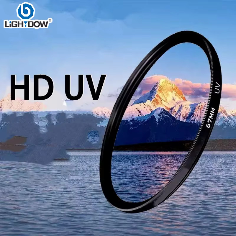 Lightdow Universal 3-in-1 Objektivfilter-Kit UV CPL ND8 in Schwarz für Canon, Nikon und Sony - Bild 2