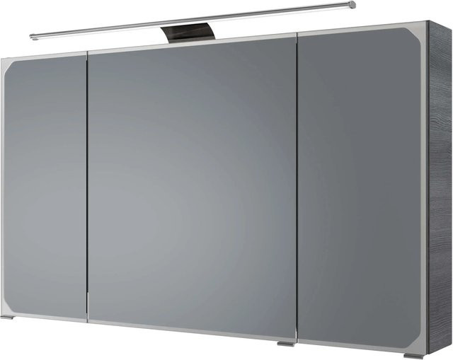 Pelipal Spiegelschrank Quantum 05 in Graphit mit Soft-Close-Türen und Breite: 120 cm - Bild 1