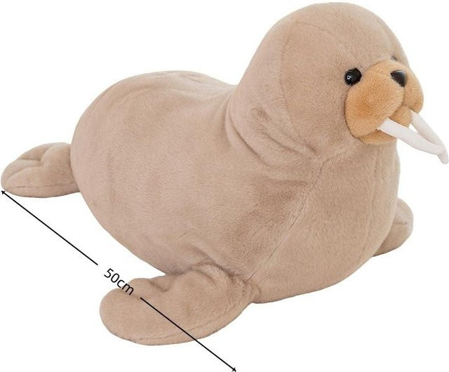 Linyi toy Seehund Plüschtier, Meerestier, Braun - Bild 1