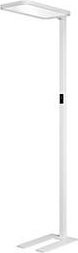LED Stehleuchte Hans-by-styro Saphir Plus in Weiß, 80 W, 11000 lm, 4000 K, dimmbar mit Tageslicht- und Bewegungssensor, H: 195 cm - Bild 1