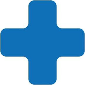 Eichner Stellplatzmarker Beacon aus PVC in Blau - Bild 1