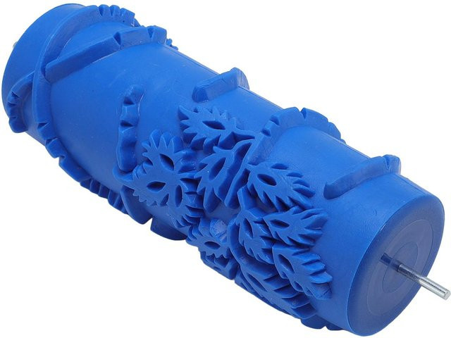 GoolRC Strukturroller aus Gummi für Wand und Möbel, blau, Breite: 12,7 cm - Bild 1