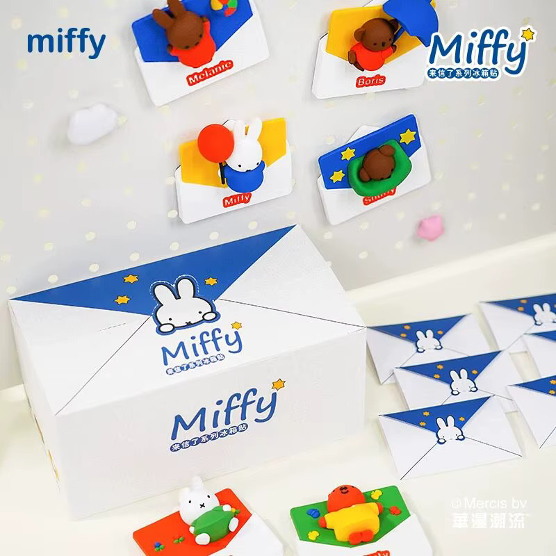 Miffy Boris, Kühlschrankmagnet, Einzelfigur, Bunt / Mehrfarbig - Bild 3