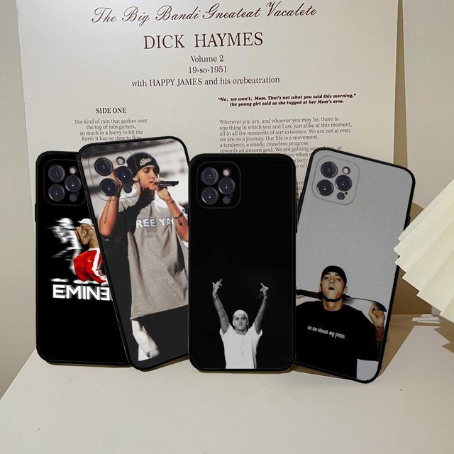 Eminem America Handyhülle passend für iPhone 15 14 13 12 11 Pro Max Mini XS XR 7 8 Plus Cover Shell - Bild 1