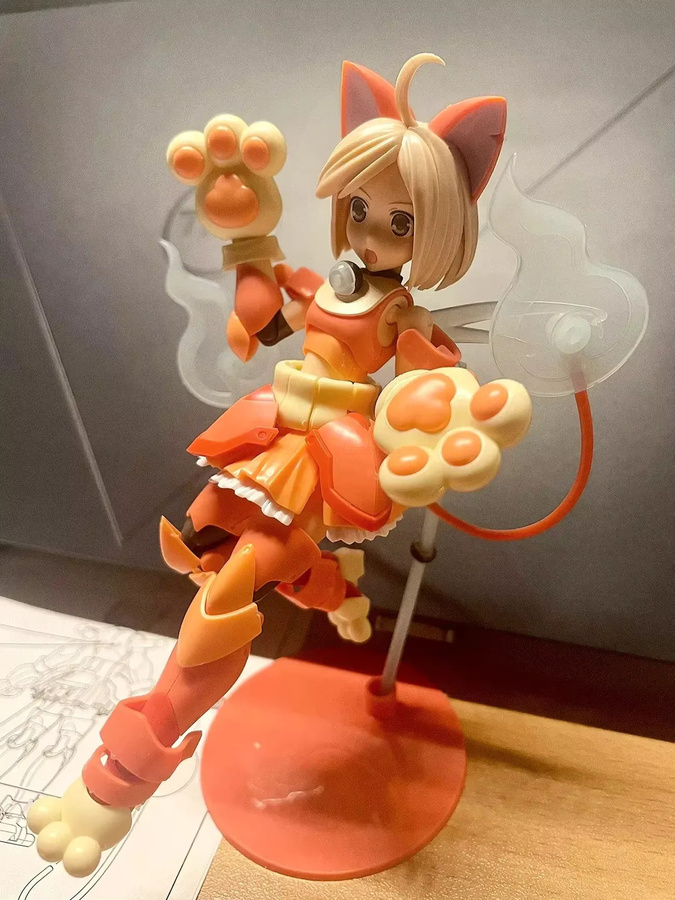 Kotobukiya Pokémon Jibanyan Soukou Musume Tsugumi Kozakura, Montage Modell Kit, Spielzeug Figur - Bild 4
