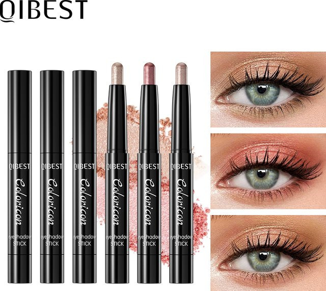 QIBEST Lidschattenstift, schimmernd, Unisex - Bild 1