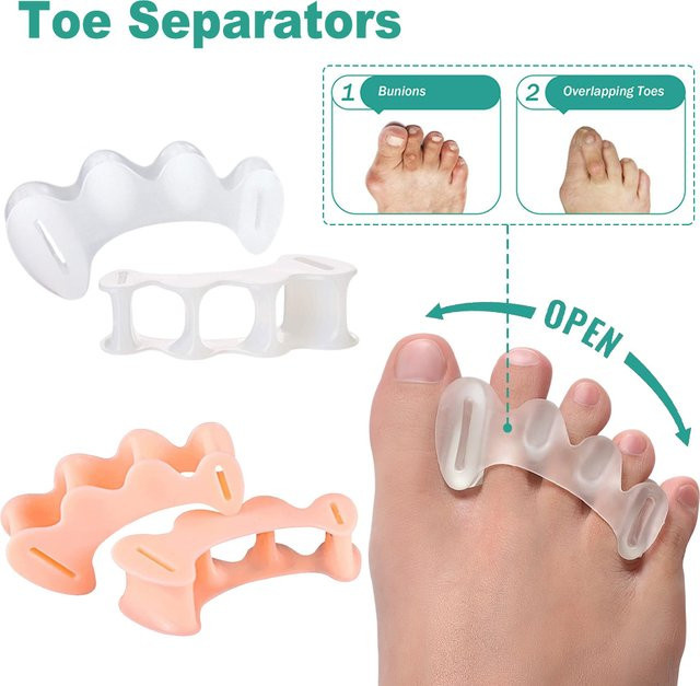 DUTRIEUX Gel-Zehen-Finger-Separator, Silikon, Unisex - Bild 1