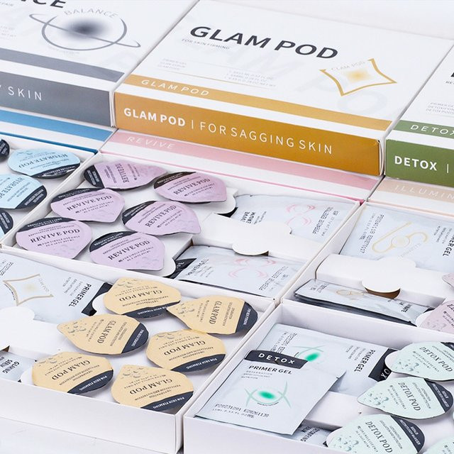 Glam Pod Revive Pods CO2-Kapselgele für Aqua Gesichtsmaschine, Gesicht - Bild 1