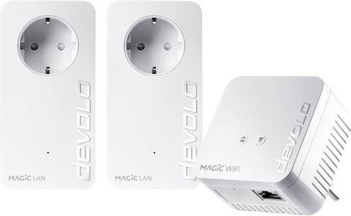 Devolo Magic 1 WiFi Mini Multimedia Powerline Network Kit 1200 Mbit/s in Weiß - Bild 1