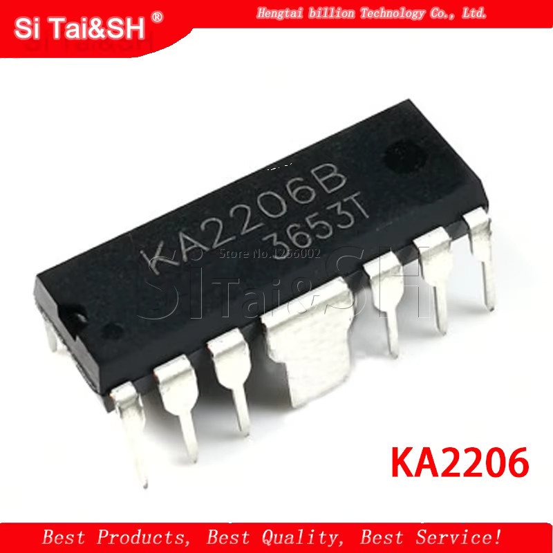 10 Stück KA2206B DIP12 Integrierter Schaltkreis IC von Si Tai&SH in Schwarz - Bild 2