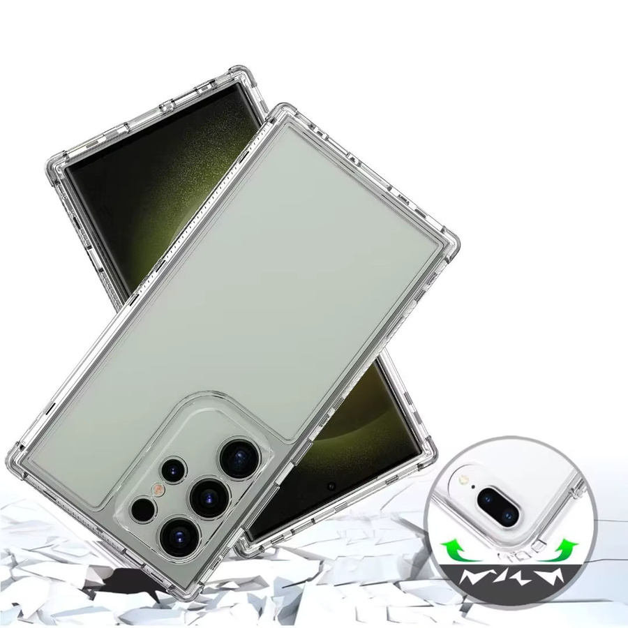 Transparente Schutzhülle für Samsung Galaxy A55 A35 A16 A54 A15 A53 S25 S24 Ultra S24 FE S23 Plus A14 A34 A36 A26 - Bild 4