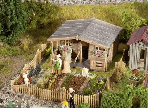 Faller H0 Schrebergarten mit großem Gartenhäuschen Bausatz 180493 - Bild 1