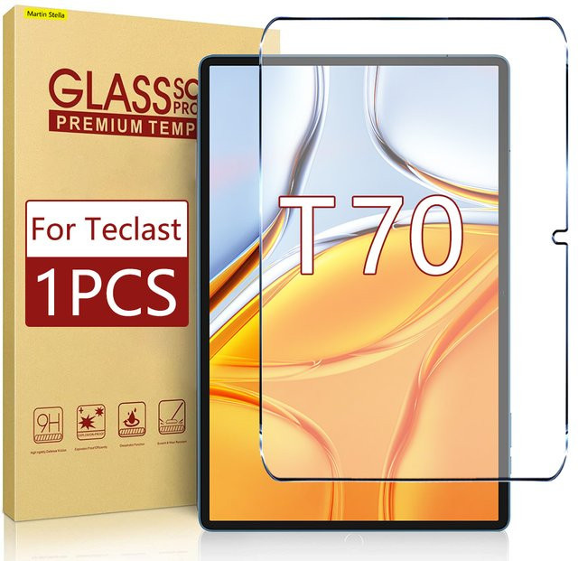 Teclast T70 Displayschutz aus gehärtetem Glas, transparent - Bild 1