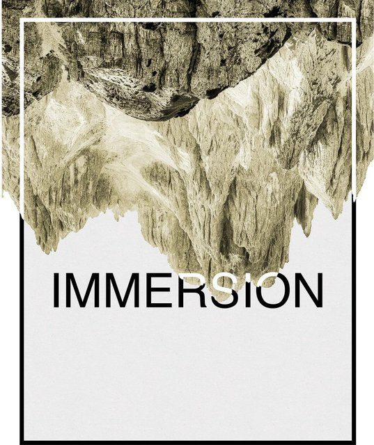 Komar Wandbild Immersion in Sand, Poster auf Qualitätsvlies, Breite: 40 cm, Höhe: 50 cm - Bild 1