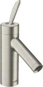 Hansgrohe Axor Starck Classic Waschtisch-Einhebelmischer in Edelstahl-Optik mit Pop-up-Abfluss und Wasserersparnis - Bild 1