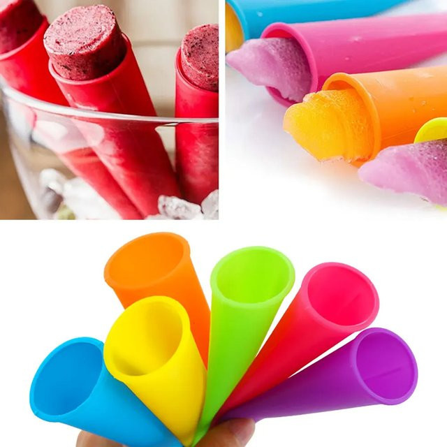 ChengHaoRan Silikon Eis am Stiel Form für DIY Popsicles und Eiswürfel - Bild 1