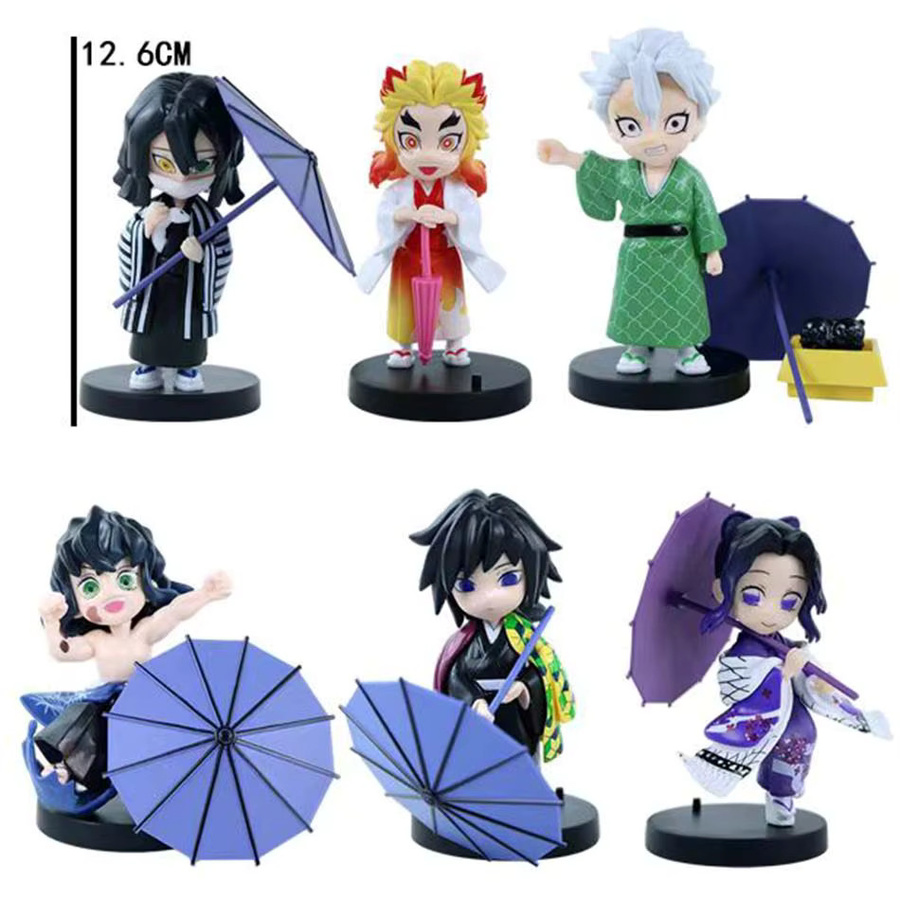 Bandai Demon Slayer Modellfigur Plum Rain Serie, Mystery Box Figur - Bild 2