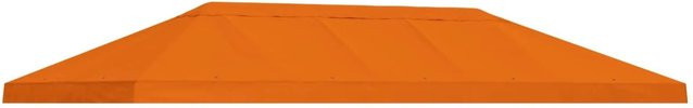 vidaXL Pavillon-Blendenbezug aus Polyester in Orange, B: 300 cm, H: 76,5 cm - Bild 1