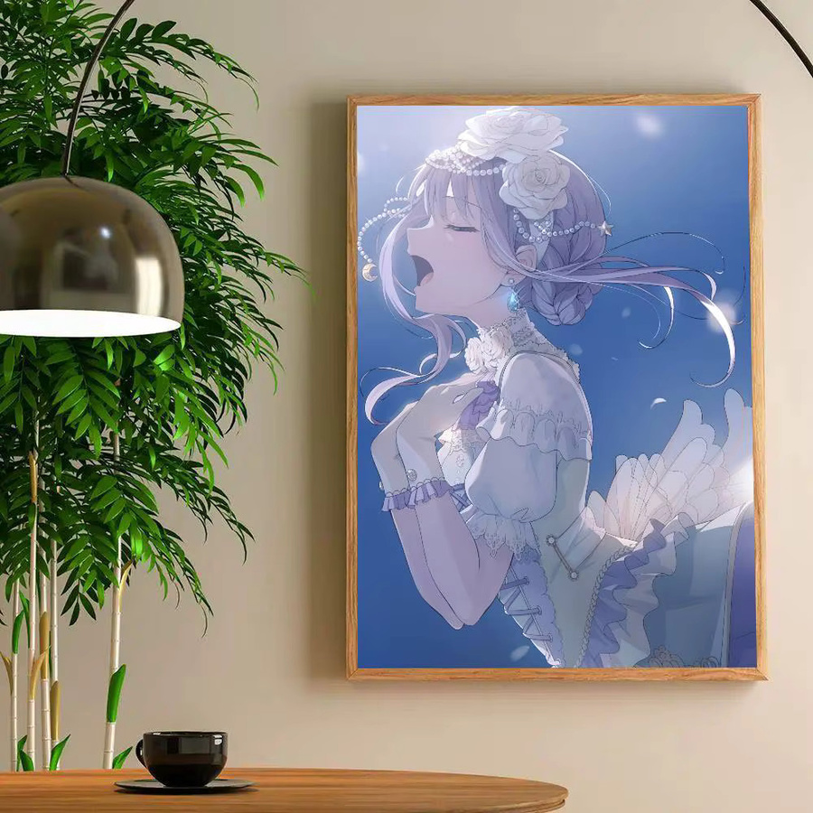 Anime Poster Yukina Minato B-BanG D-Dream Vintage Wandkunst Dekor für dein Zuhause oder Arbeitszimmer - Bild 5