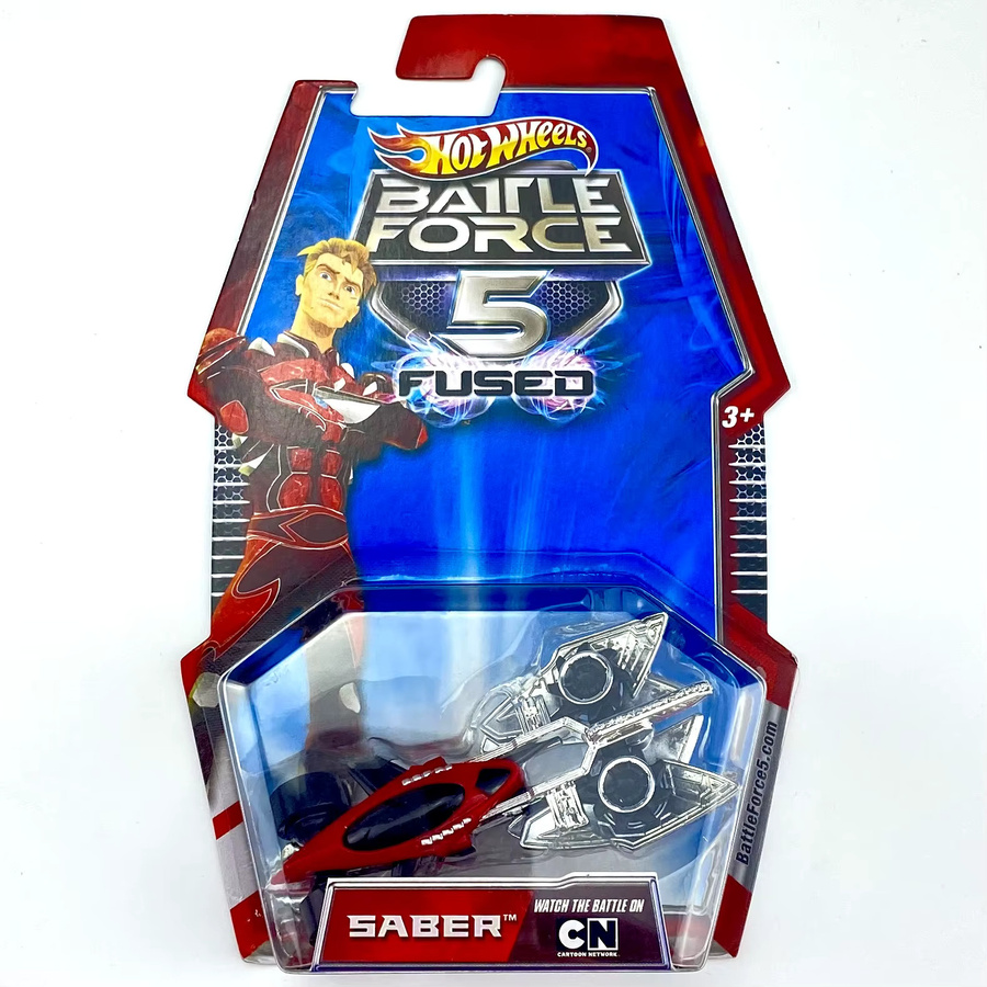 Hot Wheels Original Anime Force 5 Gearslammer Syfurious Saber Reverb Buster Tank, Fahrzeuge - Bild 3