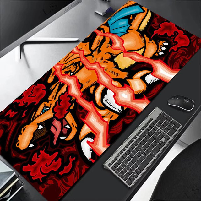 Varmilo Anime XXL Gaming Mauspad Charizard White Multicolour - Bild 1