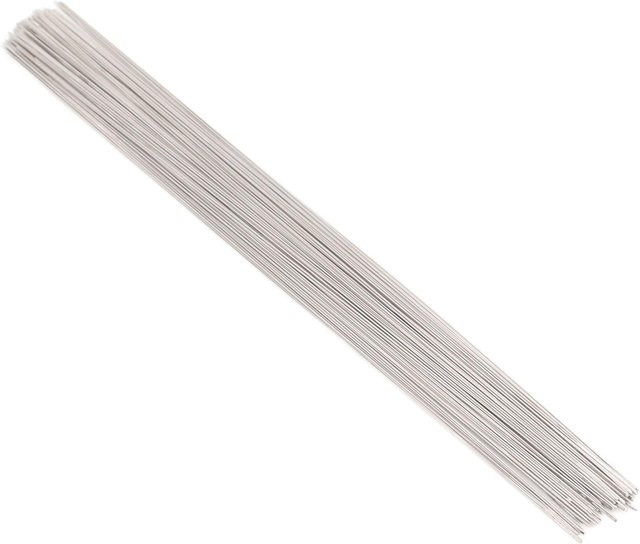 GoolRC Perlnadel Set aus Edelstahl in Weiß und Silber, 45 Stück professionelle gerade Perlnadeln mit großem Öhr - Bild 1