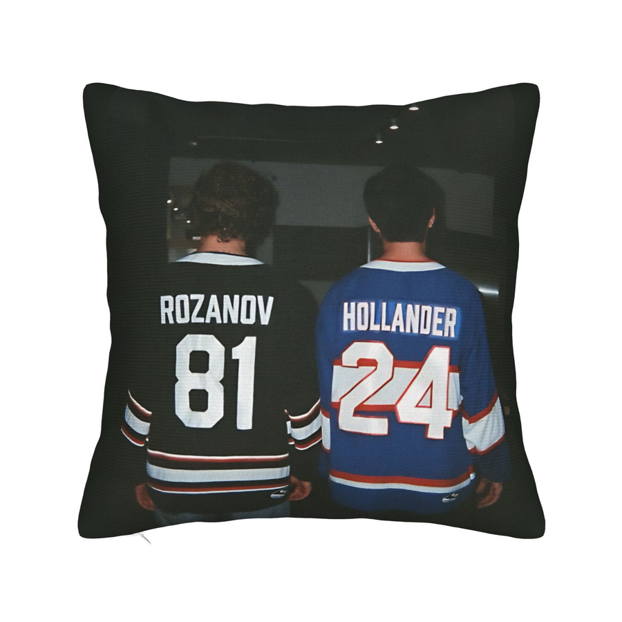 Shanika Chen Kissenbezug Ilya und Shane Erbitterte Rivalität, quadratisch, Polyester, Mehrfarbig, B/T/H: 40 x 40 x 40 cm - Bild 3