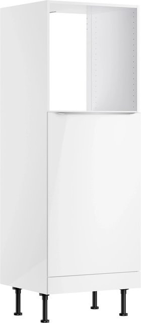 Optifit Küchen-Midischrank Arvid986 für Backofen und Kühlschrank, Weiß, Breite: 60 cm, Höhe: 176,6 cm, Tiefe: 58,4 cm - Bild 1