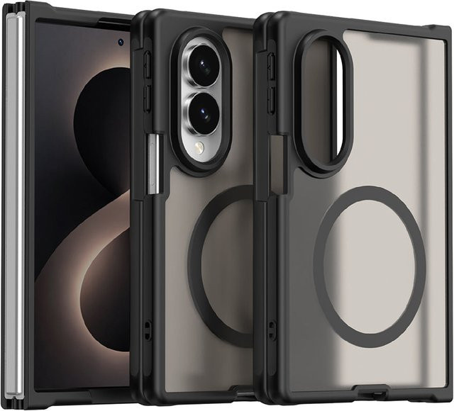 Techsuit HaloFrost II MagSafe-Hülle für Samsung Galaxy Z Fold8 F971, Schwarz - Bild 1