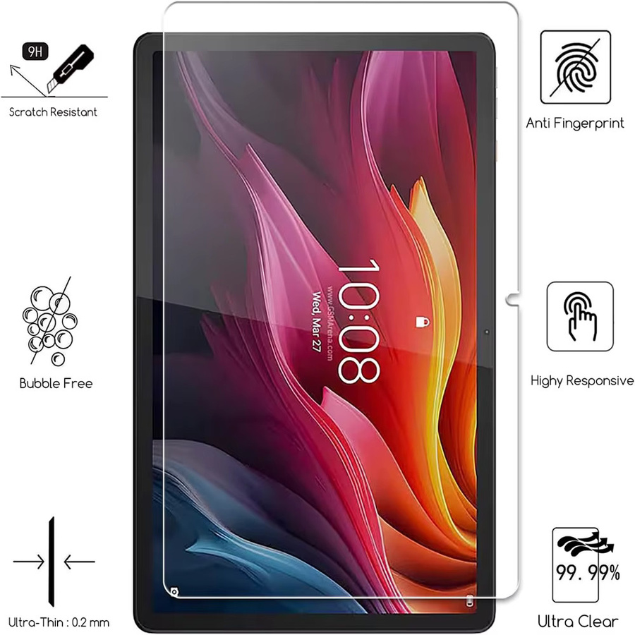 Gehärtete Glas Displayschutzfolie für Lenovo Tab K11 Plus 11,45 Zoll 2024 TB352FU, transparent - Bild 3