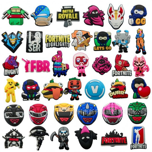 Fortnite Schuh-Charms, 39 Stück/Set, Unisex - Bild 1