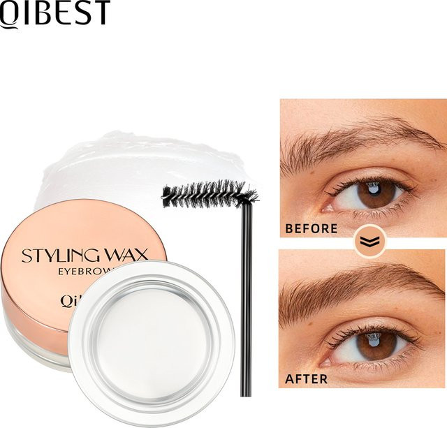 QIBEST Augenbrauen-Styling-Gel, farblos, Unisex - Bild 1