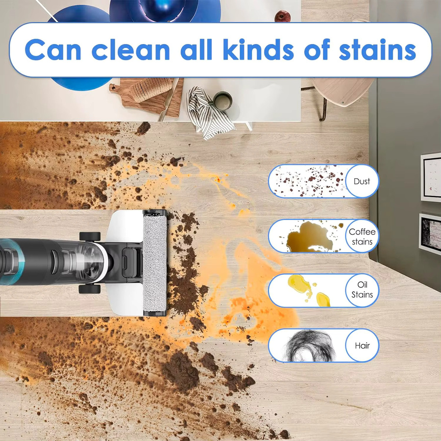 Ersatzbürstenrollen für Tineco iFloor 3, Floor One S3 und iFloor 2 Akku-Nass-Trockensauger Zubehör - Bild 3