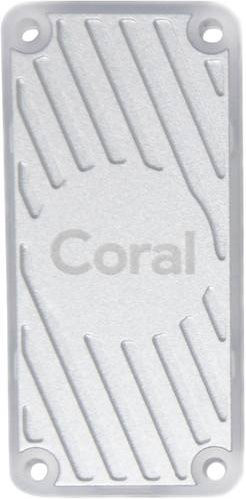 Google Coral TPU USB-Accelerator CPU-Modul in Weiß mit USB-C Anschluss - Bild 1