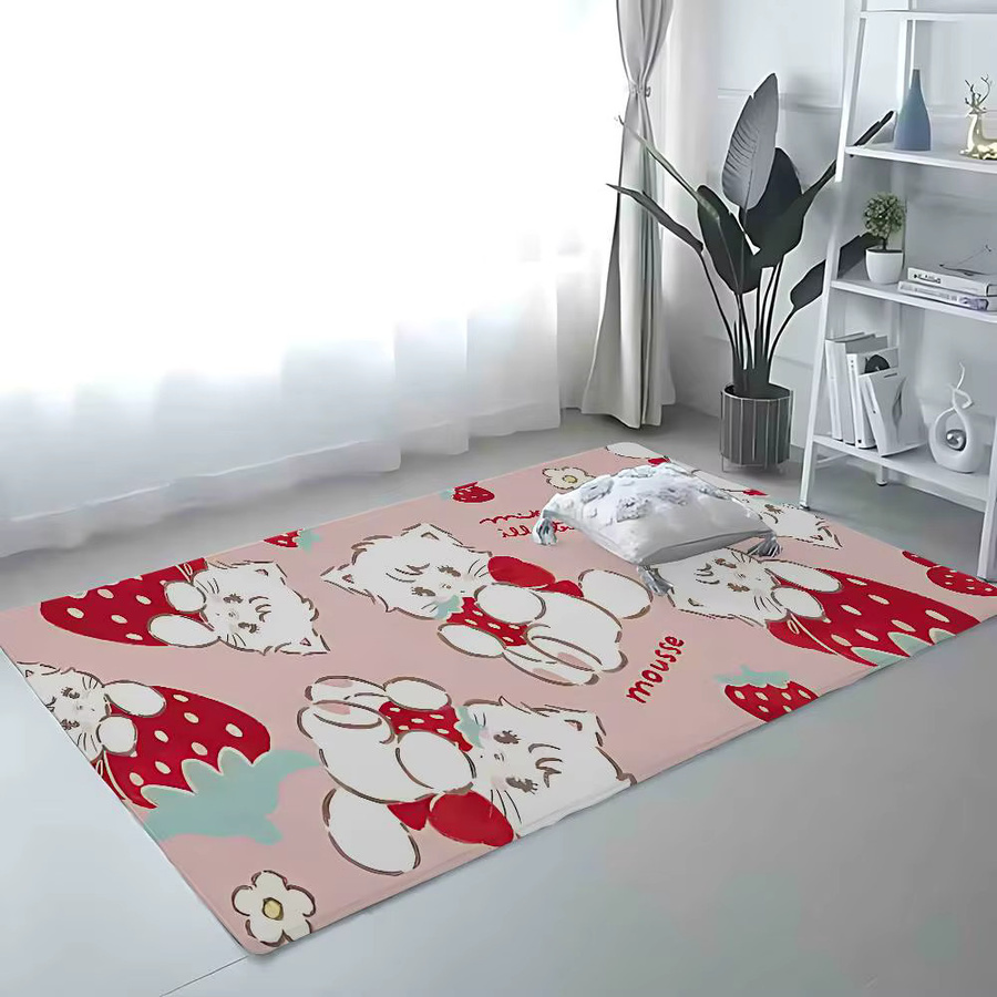 Beast Kingdom M-Mikko Katze Teppich, Anti-Rutsch-Fußmatte für Badezimmer und Eingangsbereich, mehrfarbig, B: 60 cm, T: 40 cm, H: 1 cm - Bild 2