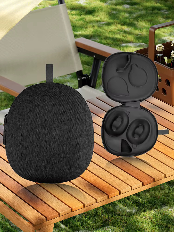 Tragbare Hartschale-Schutzhülle für Sony WH-1000XM6 kabellose Kopfhörer in Schwarz - Bild 5