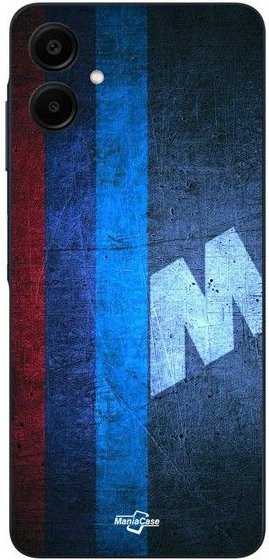 MANIACASE Handyhülle für Samsung Galaxy A06 aus Silikon in Schwarz Vintage Multicolour - Bild 1