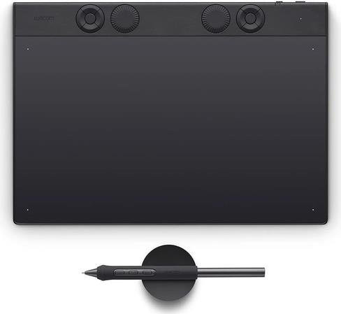 Wacom Intuos Pro Medium Grafiktablett Schwarz mit Bluetooth und USB-C - Bild 2