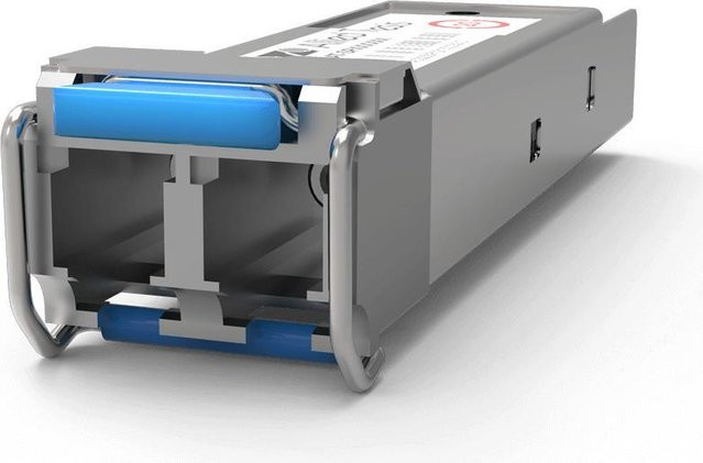 Allied Telesis AT-SPLX10A SFP Mini-GBIC Transceiver-Modul GigE 1000Base-LX LC Single-Modus in Silber - Bild 1
