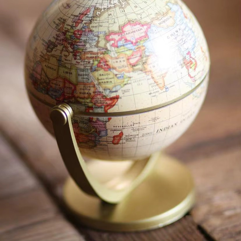 Rotierender Globus, Desktop Ornament, Geografie Lehre Lernwerkzeug - Bild 2