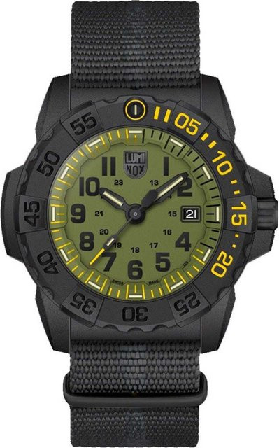 Luminox Herrenuhr Navy Seal, 45 mm, 20 ATM, Armband-Set - Bild 1