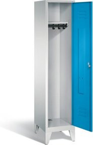 C+P Garderobenschrank Classic mit Front in Lichtblau und Korpus in Lichtgrau, H x B x T: 185 x 42 x 50 cm - Bild 1