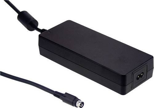 Mean Well MW GSM160B15-R7B Tischnetzteil in Schwarz mit 15 V/DC, 9.6A und 144W - Bild 1