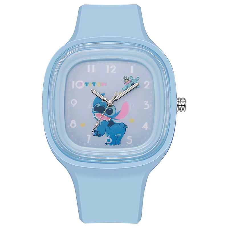 Disney Kinder Uhr, Quarz, Kunststoff, Weiß, Eckig, Mädchen - Bild 3