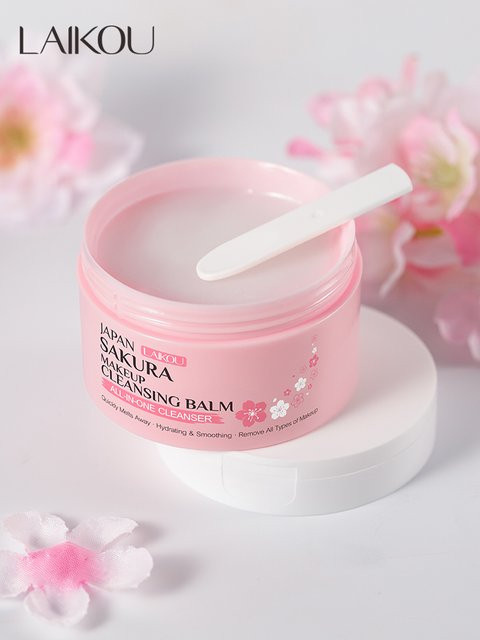 LAIKOU Japan Sakura Make-up Reinigungsbalsam, 100g, Unisex - Bild 1